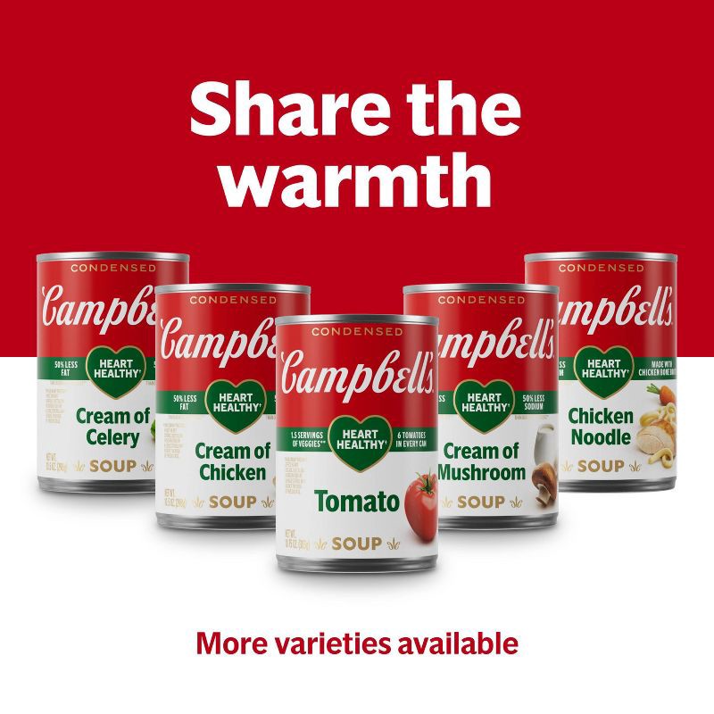 slide 8 of 12, Campbell's Condensed Family Size Healthy Request Tomato Soup - 23.2oz, 23.2 oz