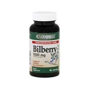slide 1 of 1, Radiance Bilberry Softgels, 90 ct; 1000 mg
