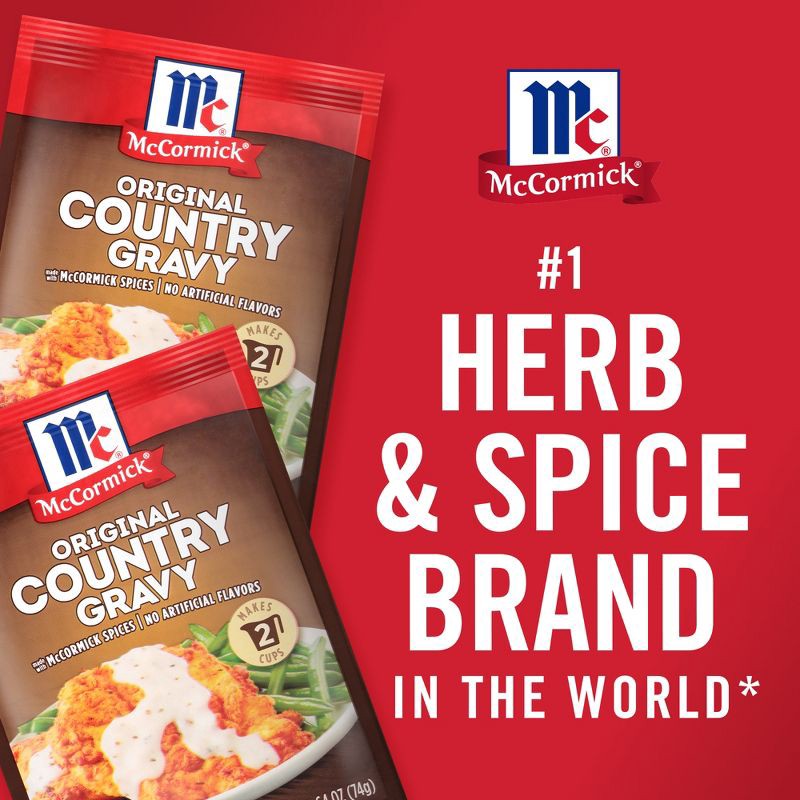 slide 19 of 20, McCormick Original Country Gravy Mix - 2.64 oz, 2.64 oz