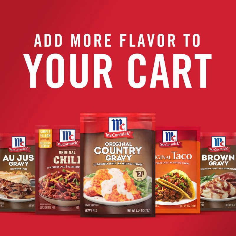 slide 20 of 20, McCormick Original Country Gravy Mix - 2.64 oz, 2.64 oz