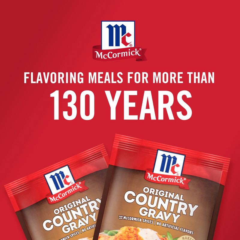 slide 9 of 20, McCormick Original Country Gravy Mix - 2.64 oz, 2.64 oz