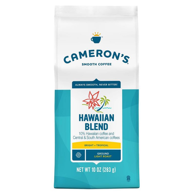 slide 1 of 4, Cameron's Coffee Cameron's Hawaiian Blend Light Roast Ground Coffee - 10oz, 12 oz