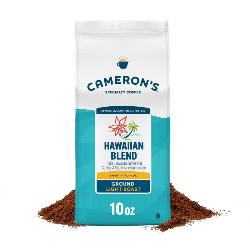 slide 1 of 4, Cameron's Coffee Cameron's Hawaiian Blend Light Roast Ground Coffee - 10oz, 12 oz