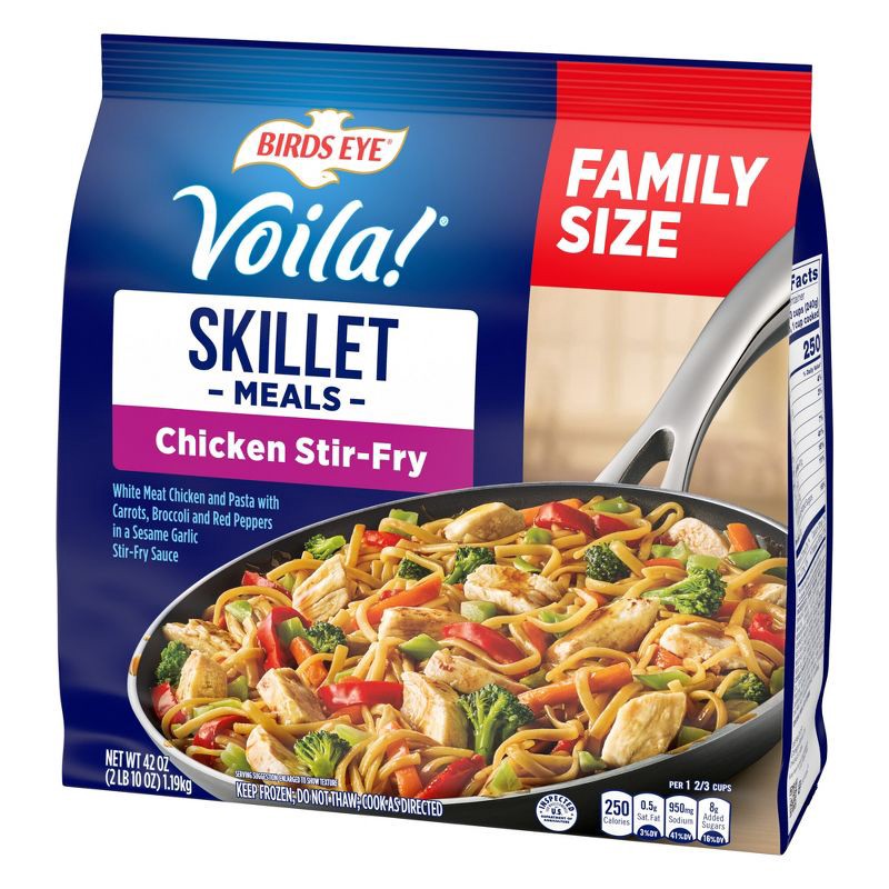 slide 2 of 6, Birds Eye Voila! Frozen Family Size Chicken Stir-Fry - 42oz, 42 oz