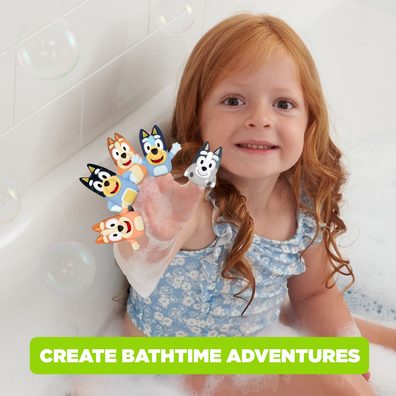 slide 8 of 8, Bluey Finger Puppets, 1 ct