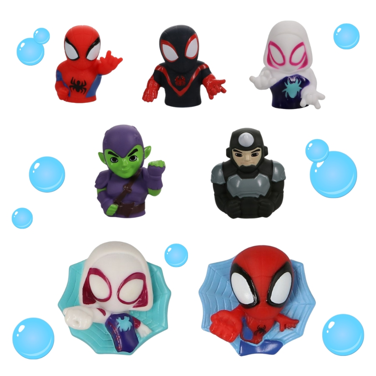 slide 2 of 5, Spidey & Friends Bath Set, 7 ct