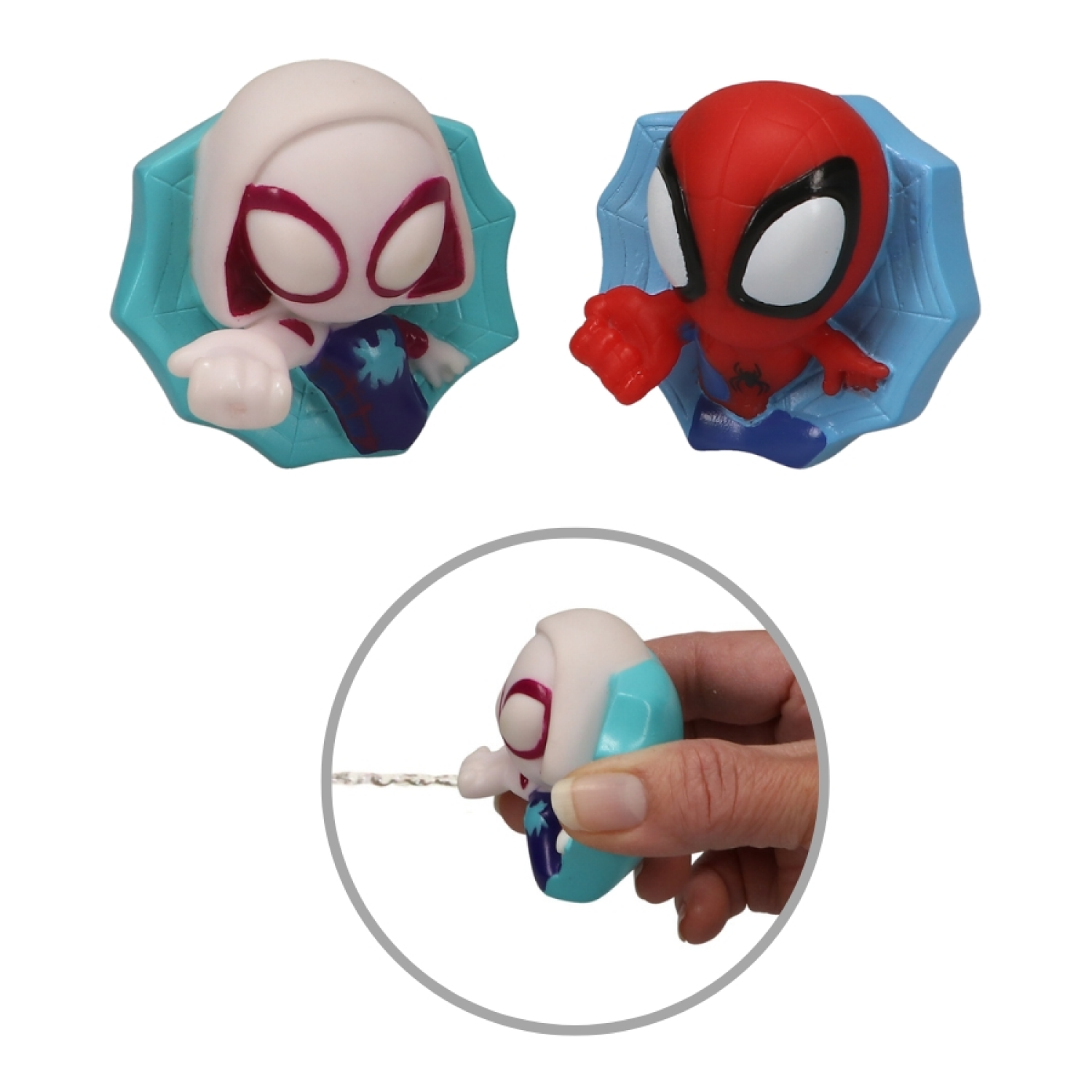 slide 5 of 5, Spidey & Friends Bath Set, 7 ct