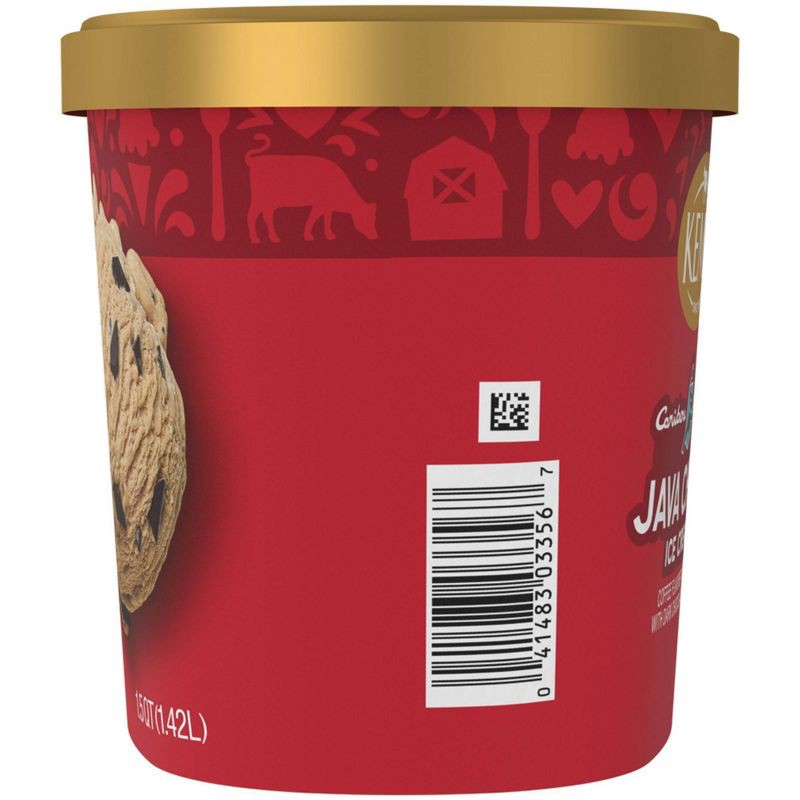 slide 5 of 8, Kemps Caribou Coffee Java Chunk Premium Ice Cream - 48oz, 48 oz