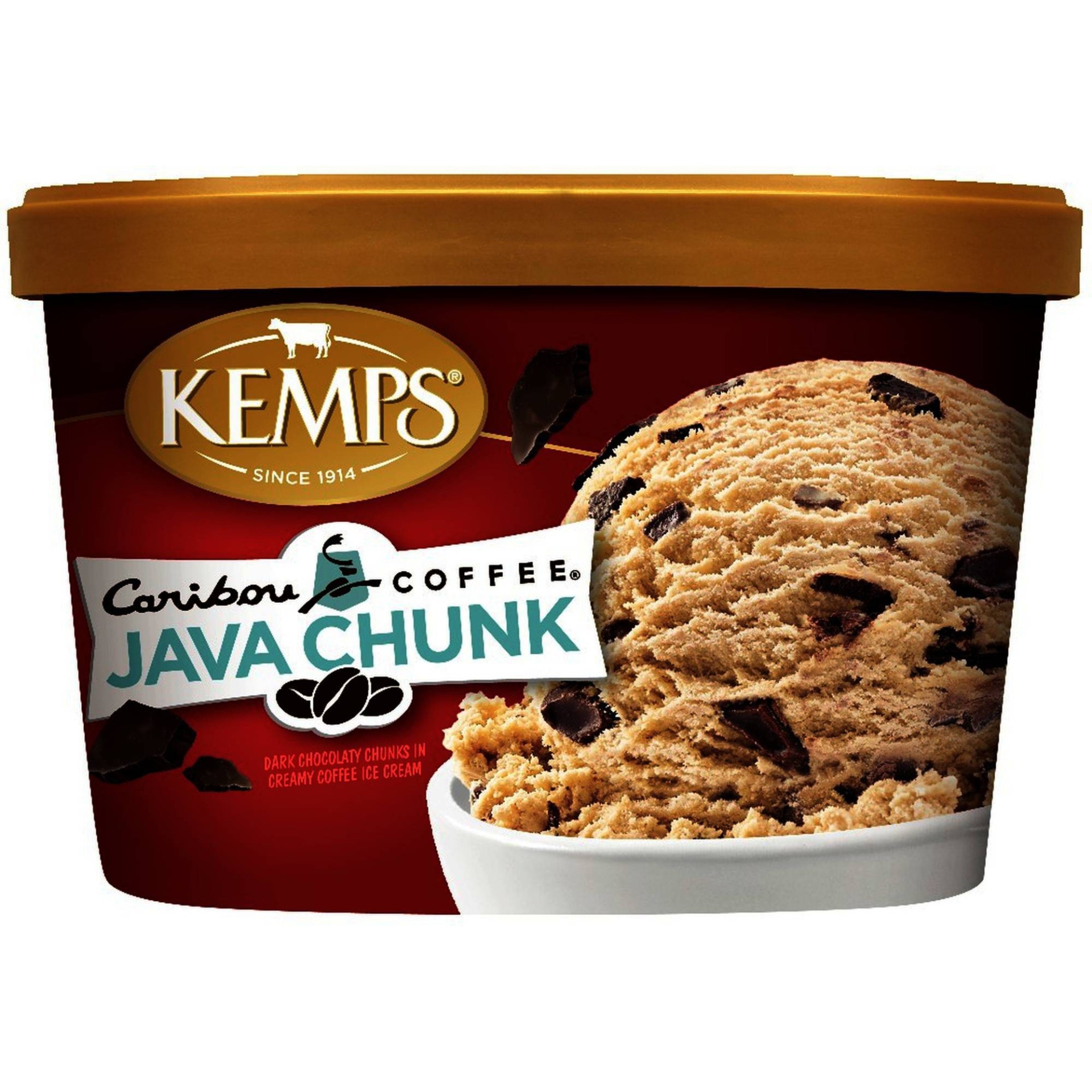 Kemps Caribou Coffee Java Chunk Premium Ice Cream 48 oz Shipt