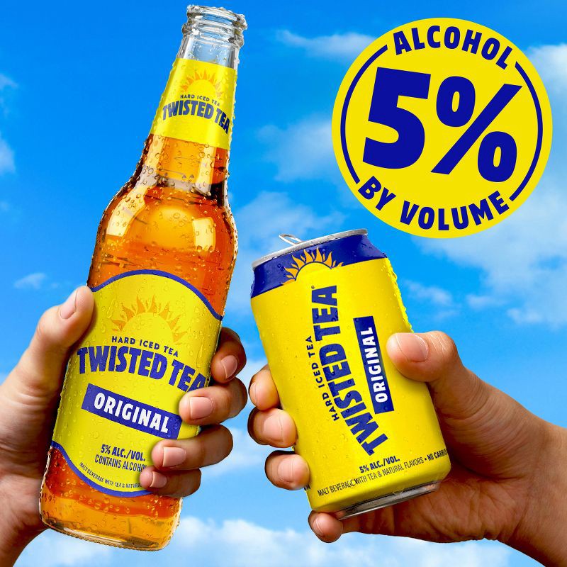 slide 3 of 10, Twisted Tea Original Hard Iced Tea - 12pk/12 fl oz Cans, 12 ct; 12 fl oz