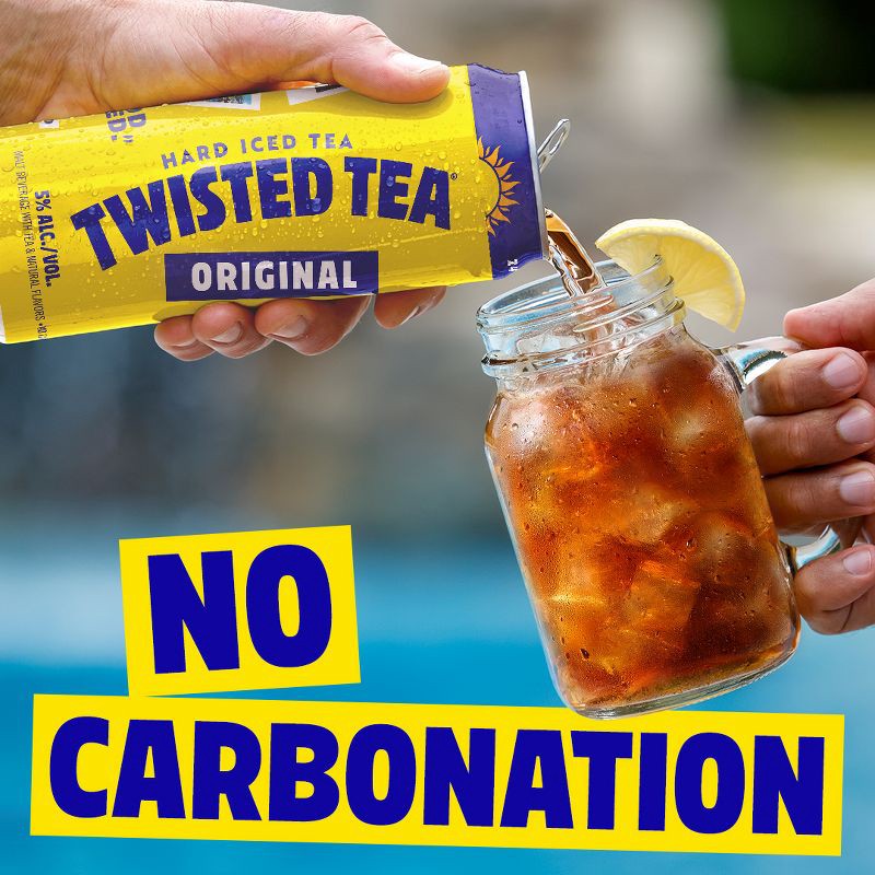 slide 6 of 10, Twisted Tea Original Hard Iced Tea - 12pk/12 fl oz Cans, 12 ct; 12 fl oz
