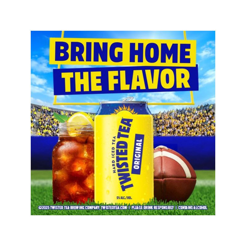 slide 7 of 10, Twisted Tea Original Hard Iced Tea - 12pk/12 fl oz Cans, 12 ct; 12 fl oz