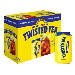 Twisted Tea Original Hard Iced Tea - 12pk/12 fl oz Cans