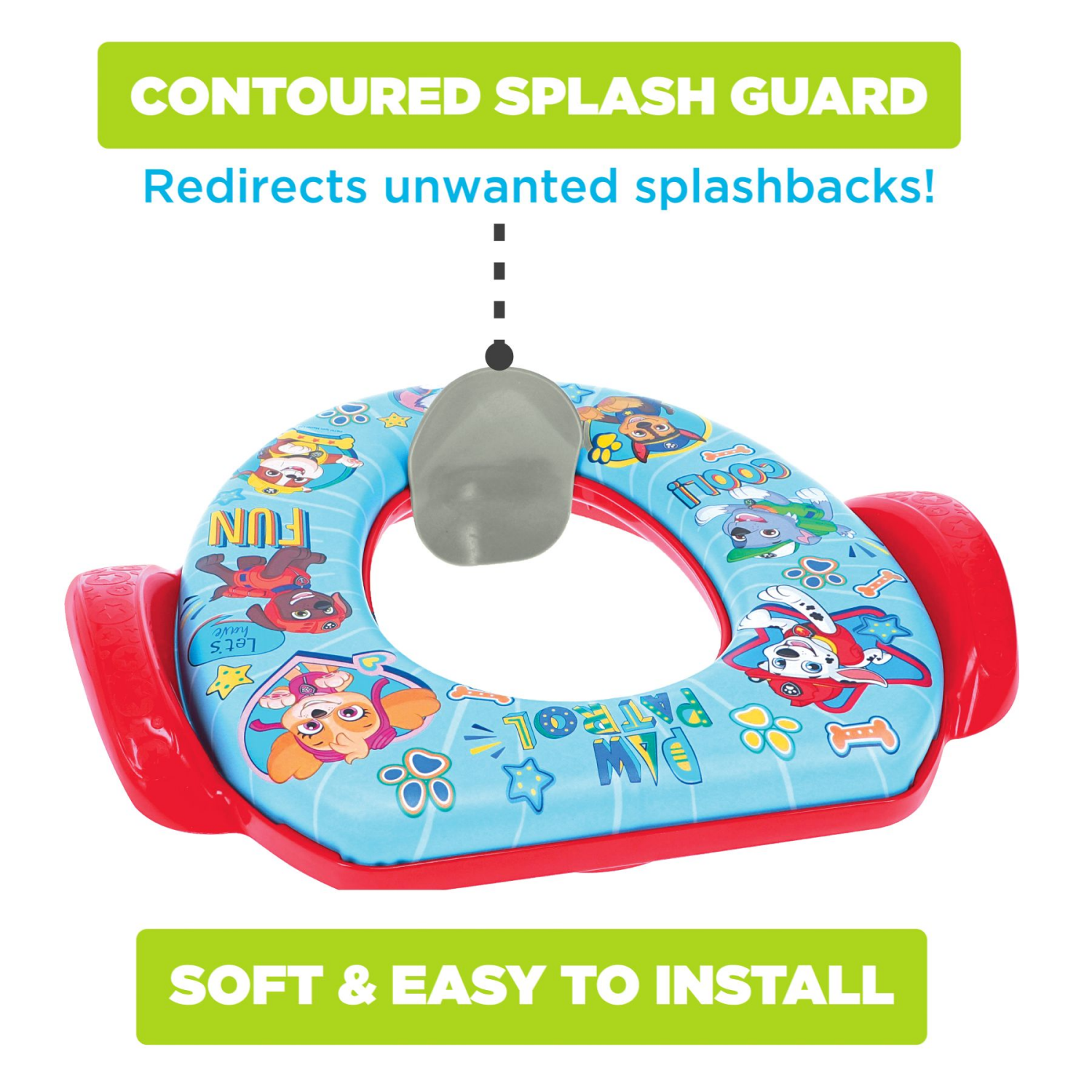slide 2 of 2, PAW Patrol "Let's Have Fun" Soft Potty Seat with Potty Hook, 1 ct