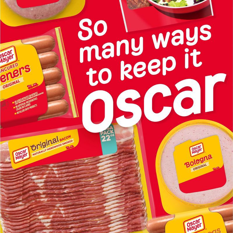 slide 7 of 9, Oscar Mayer Mega Pack Hardwood Smoked Bacon - 22oz, 22 oz