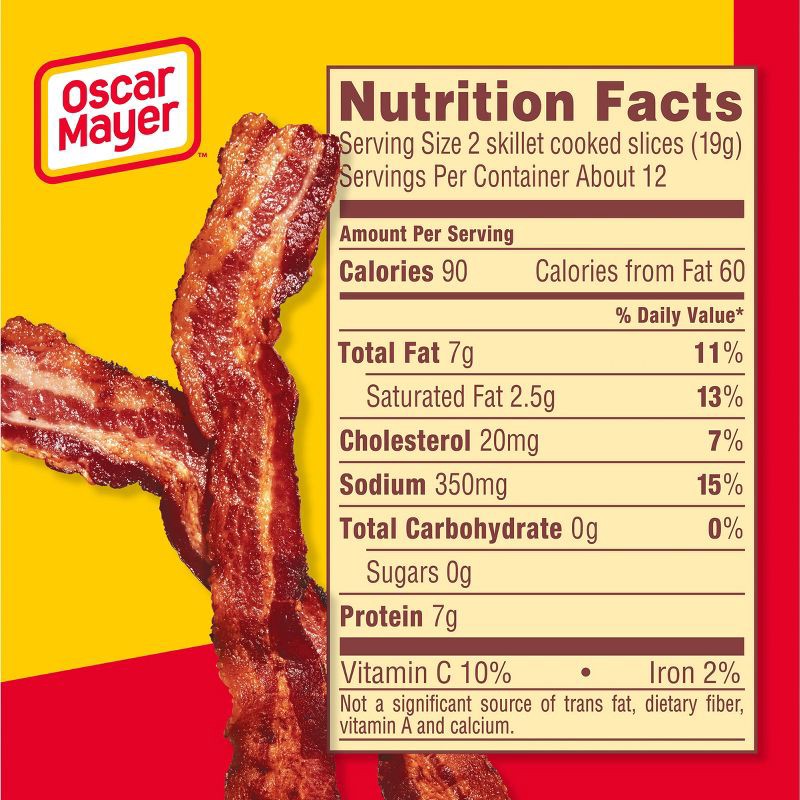 slide 7 of 9, Oscar Mayer Mega Pack Hardwood Smoked Bacon - 22oz, 22 oz