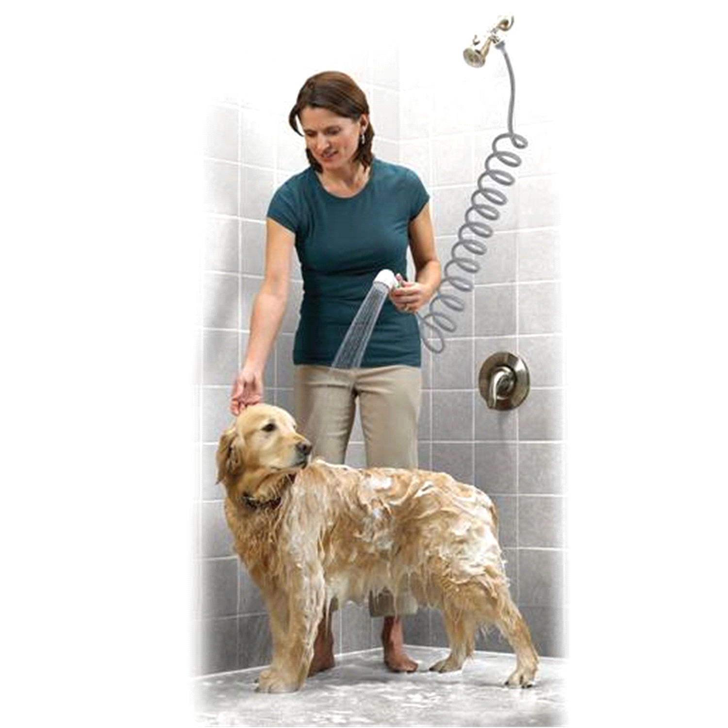 slide 3 of 5, Rinse Ace Pet 3 in 1 Pet Bathing System, 1 ct