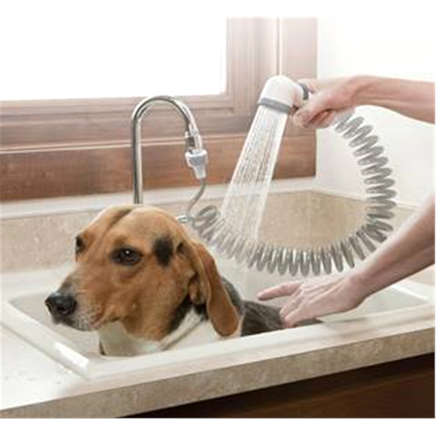 slide 5 of 5, Rinse Ace Pet 3 in 1 Pet Bathing System, 1 ct
