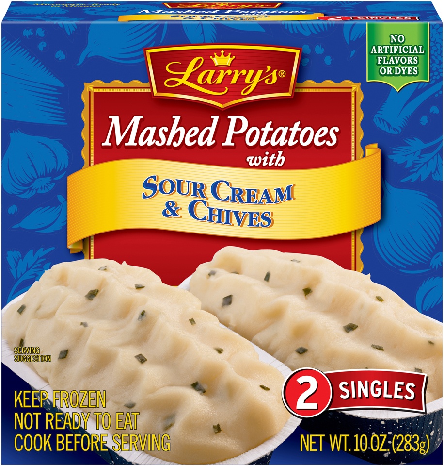 slide 1 of 1, Larry's Mashed Potatoes 2 ea, 2 ct