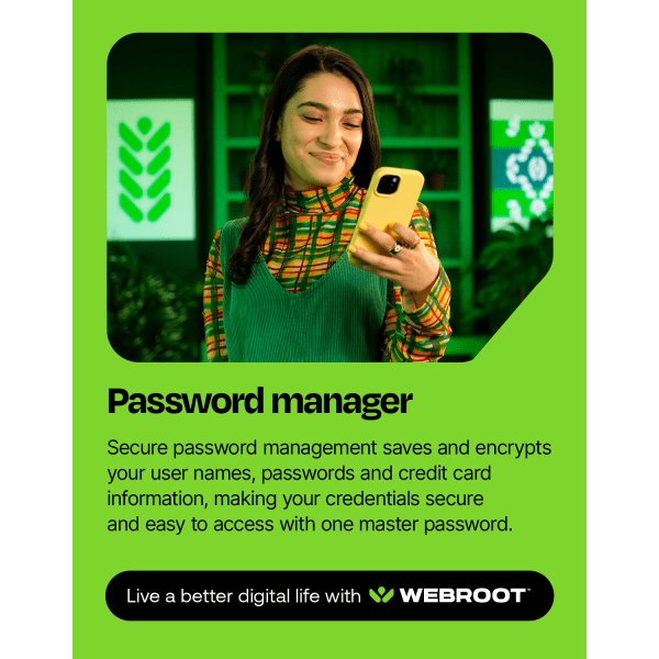 slide 7 of 8, Webroot Internet Security Plus With Antivirus Protection 2020, For 3 Pc And Apple Mac Devices, 1-Year Subscription, Traditional Disc, 1 ct