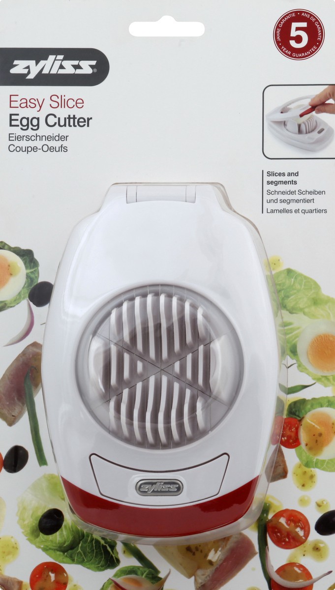 slide 1 of 9, Zyliss Easy Slice Egg Cutter 1 ea, 1 ct