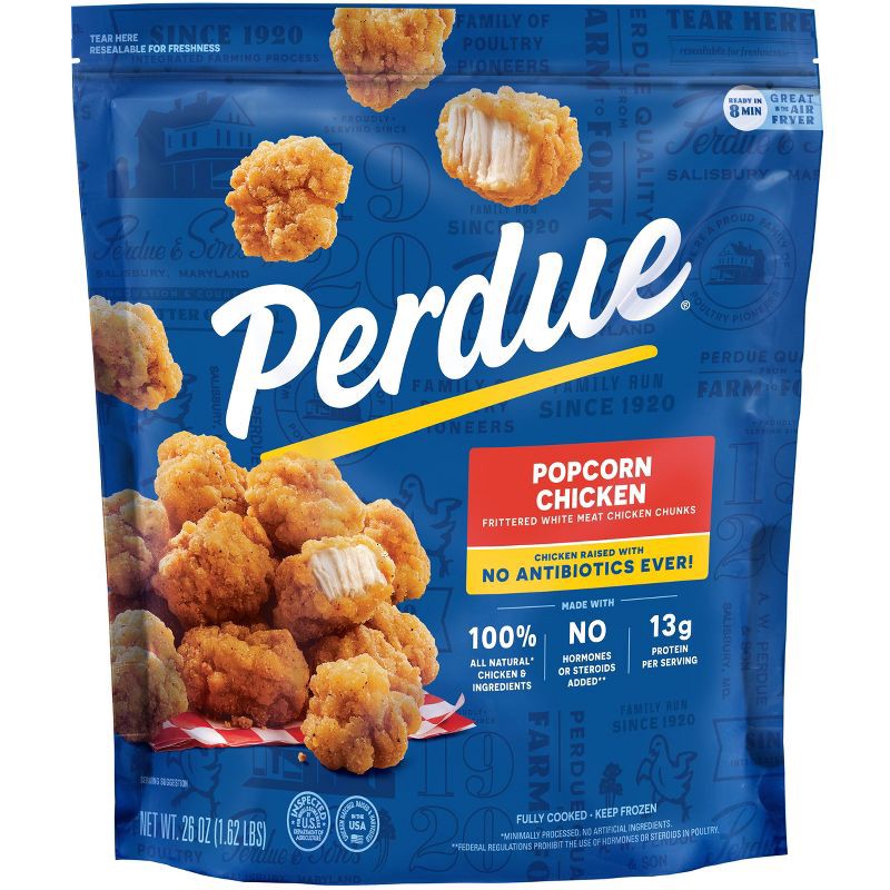 slide 1 of 6, Perdue Popcorn Chicken - Frozen - 26oz, 26 oz