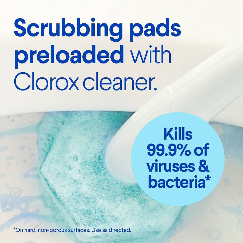 slide 3 of 17, Clorox ToiletWand Disinfecting Refills Disposable Wand Heads - Rainforest Rush - 20ct, 20 ct