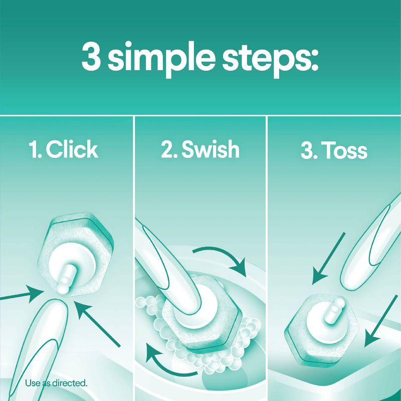 slide 5 of 17, Clorox ToiletWand Disinfecting Refills Disposable Wand Heads - Rainforest Rush - 20ct, 20 ct