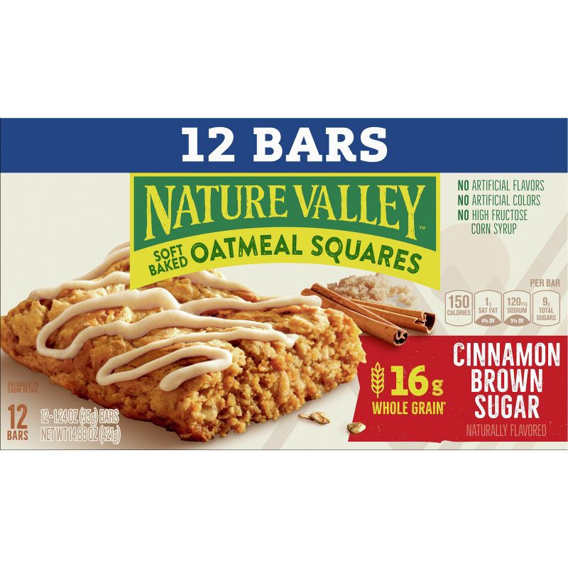 slide 2 of 10, Nature Valley Soft Baked Oatmeal Cereal Bars - 12ct/14.88oz, 12 ct; 14.88 oz