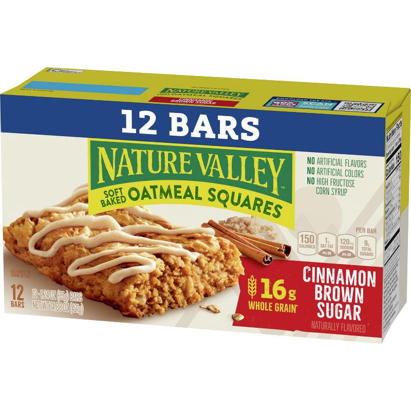 slide 3 of 10, Nature Valley Soft Baked Oatmeal Cereal Bars - 12ct/14.88oz, 12 ct; 14.88 oz