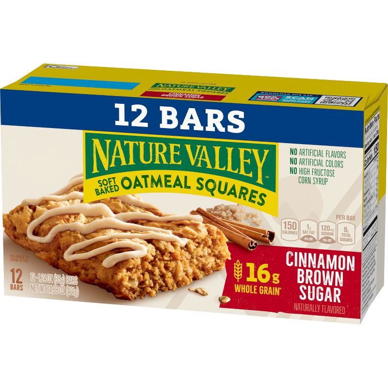 slide 3 of 10, Nature Valley Soft Baked Oatmeal Cereal Bars - 14.88oz/12ct, 14.88 oz, 12 ct