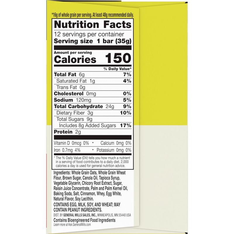 slide 6 of 10, Nature Valley Soft Baked Oatmeal Cereal Bars - 12ct/14.88oz, 12 ct; 14.88 oz