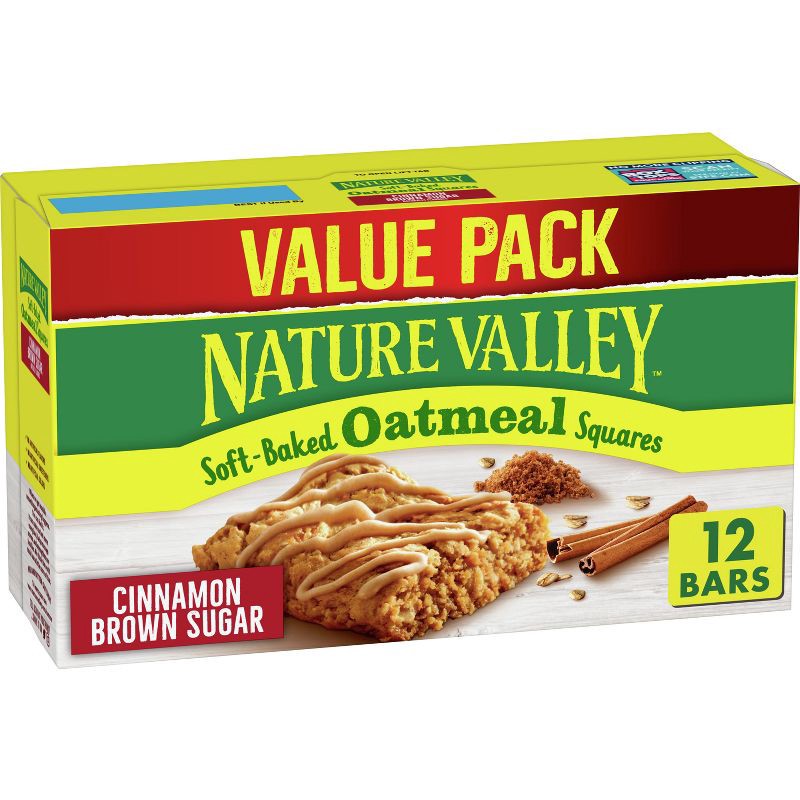 slide 1 of 10, Nature Valley Soft Baked Oatmeal Cereal Bars - 12ct/14.88oz, 12 ct; 14.88 oz