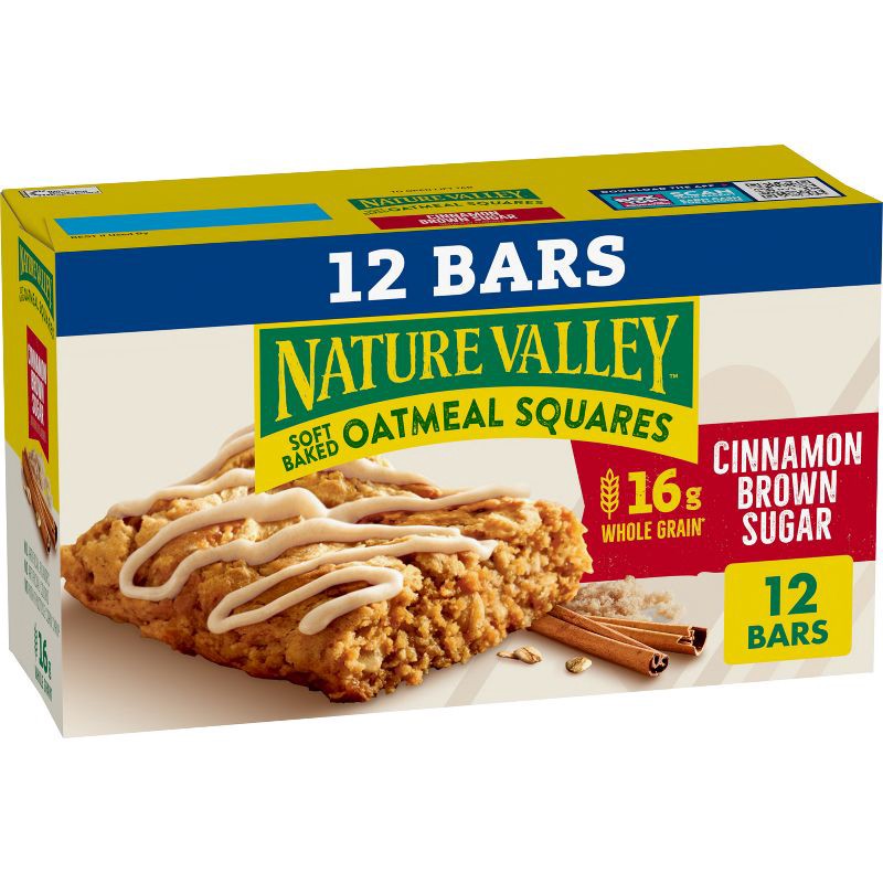 slide 1 of 10, Nature Valley Soft Baked Oatmeal Cereal Bars - 14.88oz/12ct, 14.88 oz, 12 ct
