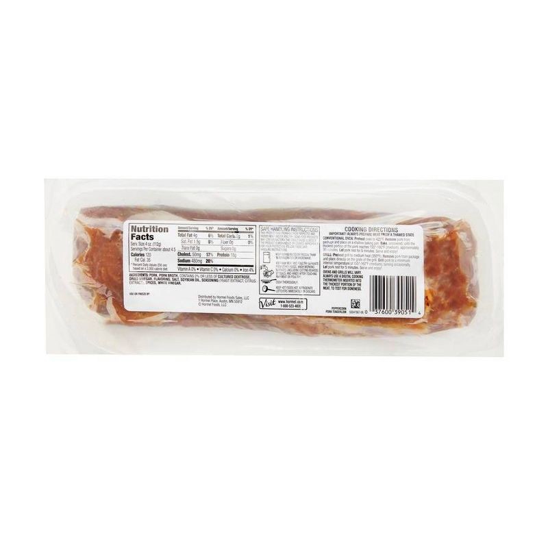 slide 4 of 5, Hormel Peppercorn Pork Tenderloin - 18.4oz, 18.4 oz