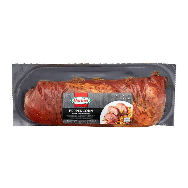 slide 1 of 7, Hormel Peppercorn Pork Tenderloin - 18.4oz, 18.4 oz