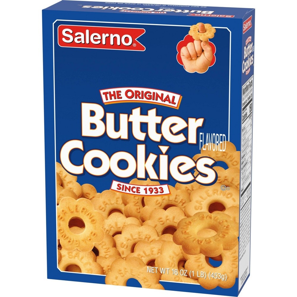 slide 3 of 6, Salerno The Original Butter Flavored Cookies, 16 oz