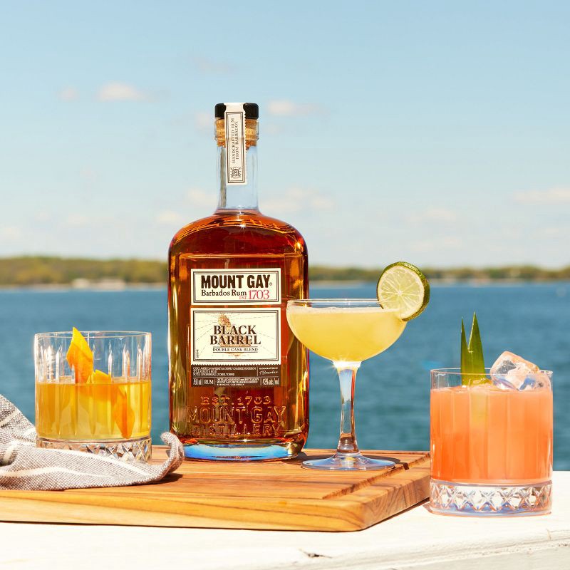 slide 8 of 21, Mount Gay Black Barrel Double Cask Blend Rum - 750ml Bottle, 750 ml