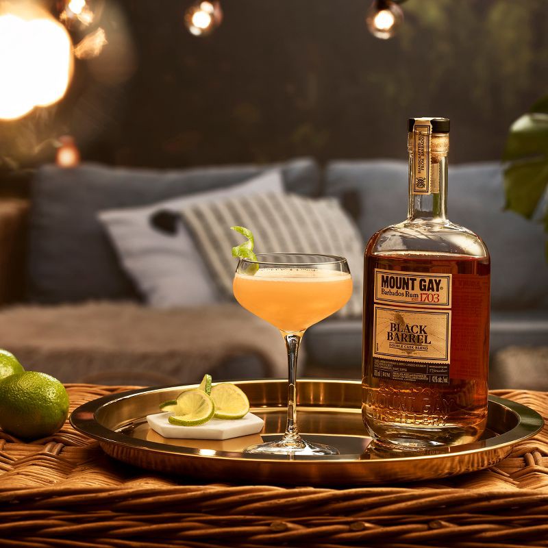 slide 21 of 21, Mount Gay Black Barrel Double Cask Blend Rum - 750ml Bottle, 750 ml