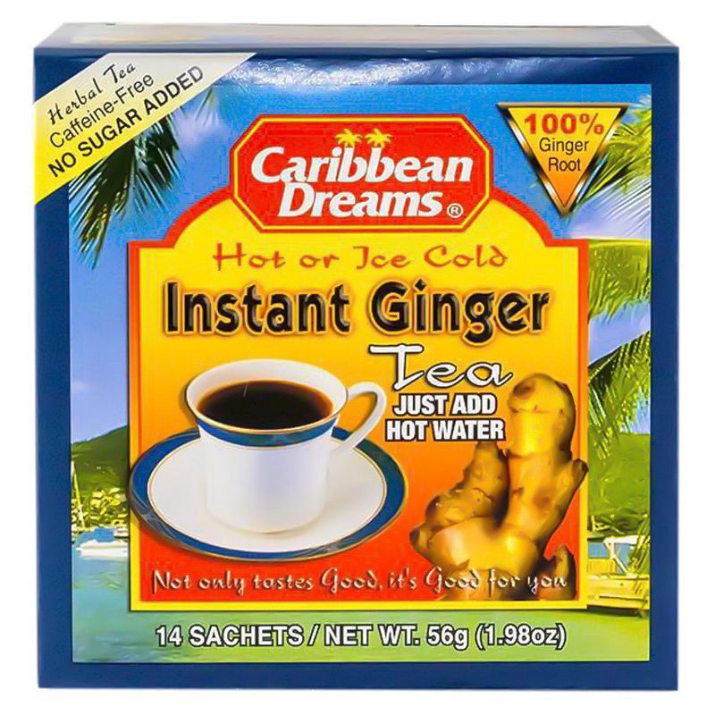 slide 1 of 1, Iberia Caribbean Dreams Instant Ginger Tea - 1.98oz, 1.98 oz