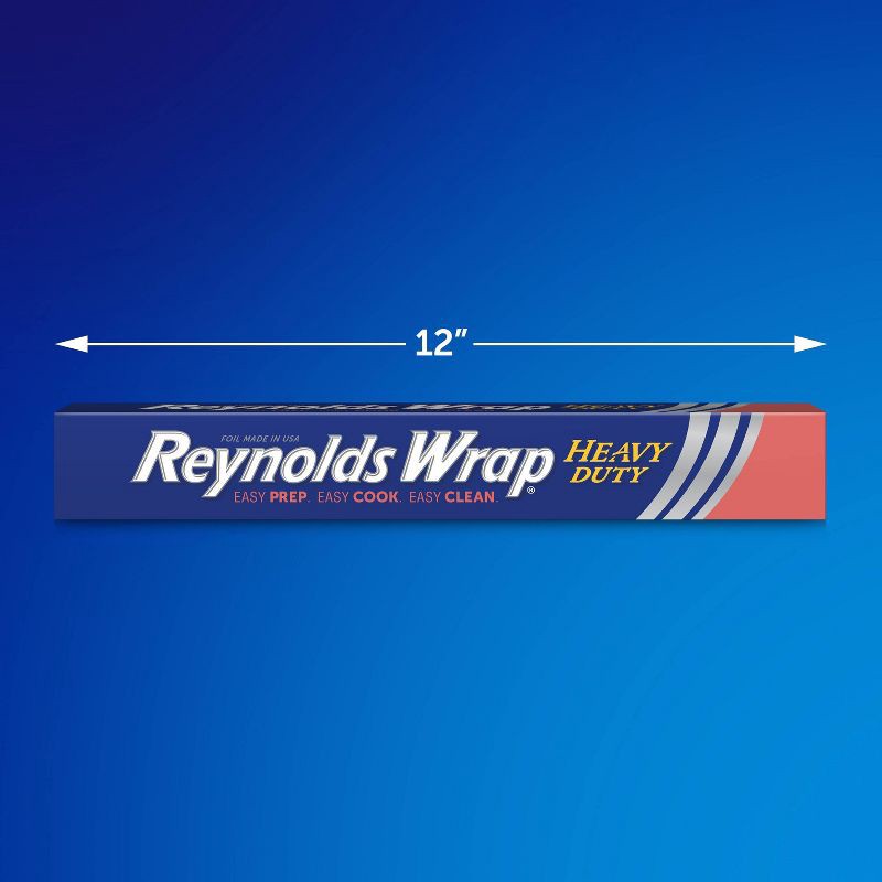 slide 2 of 8, Reynolds Wrap Heavy Duty Aluminum Foil - 130 sq ft, 130 sq ft