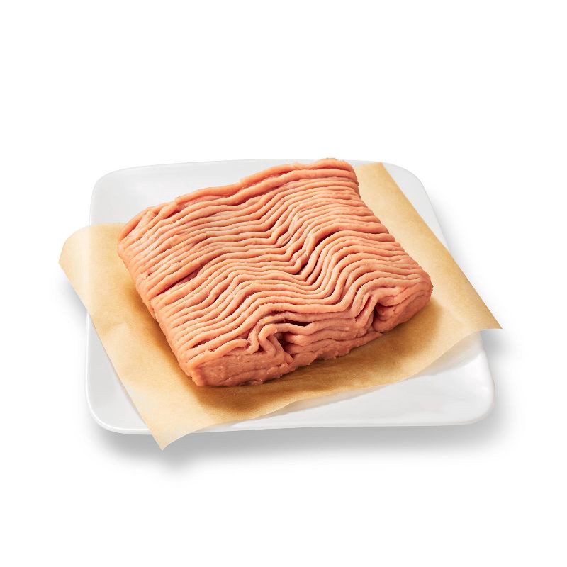 slide 2 of 4, 93/7 No Antibiotics Ever All Natural Ground Turkey - 16oz - Good & Gather™, 16 oz