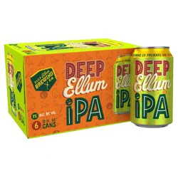 Deep Ellum Brewing Co. Deep Ellum IPA Beer - 6pk/12 fl oz Cans