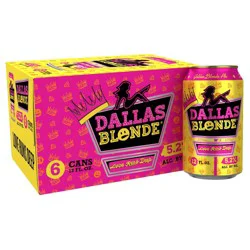 Deep Ellum Brewing Co. Deep Ellum Dallas Blonde Ale Beer - 6pk/12 fl oz Cans