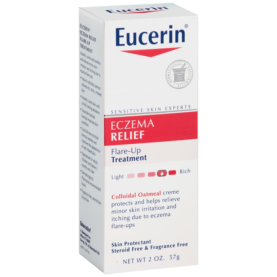 slide 2 of 6, Eucerin Eczema Relief Flare-Up Treatment, 2 oz