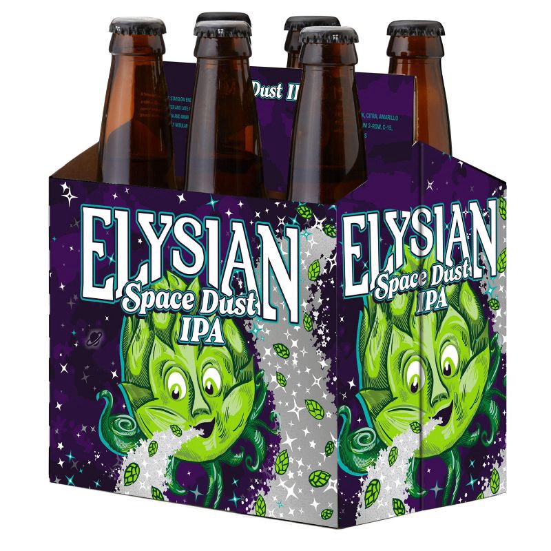 slide 2 of 10, Elysian Brewing Elysian Space Dust IPA Beer - 6pk/12 fl oz Bottles, 6 ct; 12 fl oz