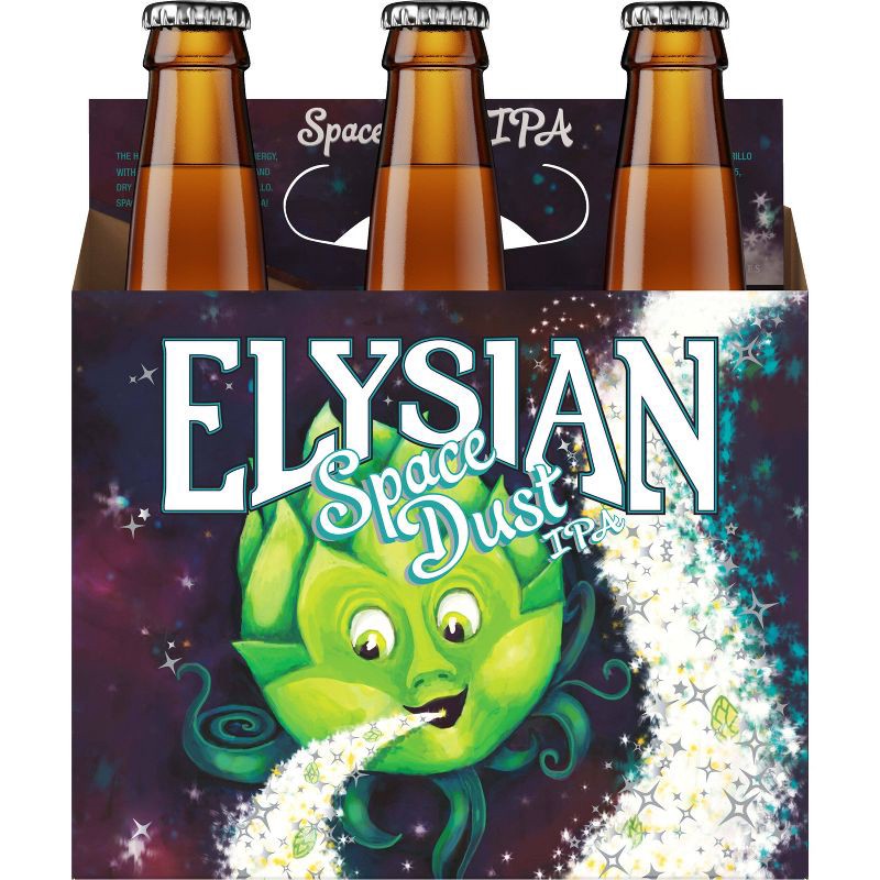 slide 3 of 9, Elysian Brewing Elysian Space Dust IPA Beer - 6pk/12 fl oz Bottles, 6 ct; 12 fl oz