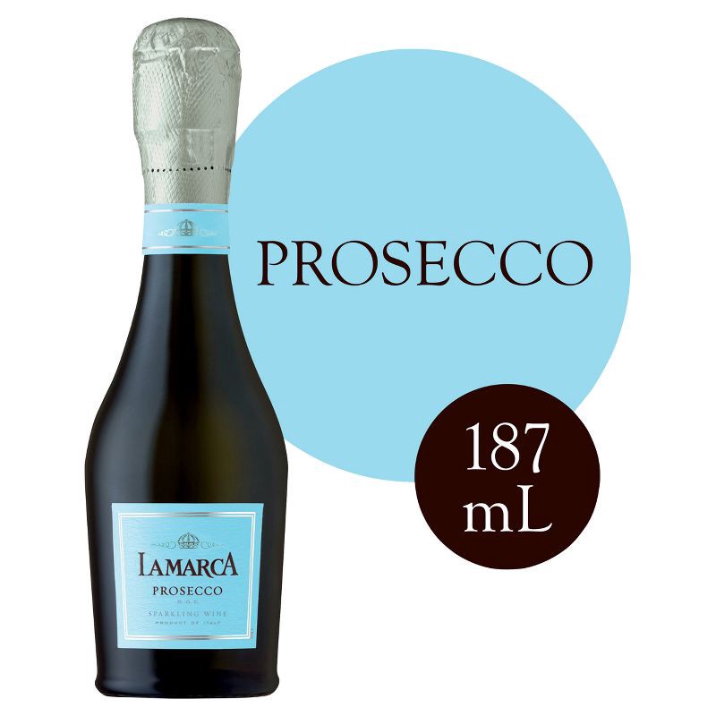 slide 2 of 7, La Marca Prosecco Sparkling Wine - 187ml Mini Bottle, 187 ml