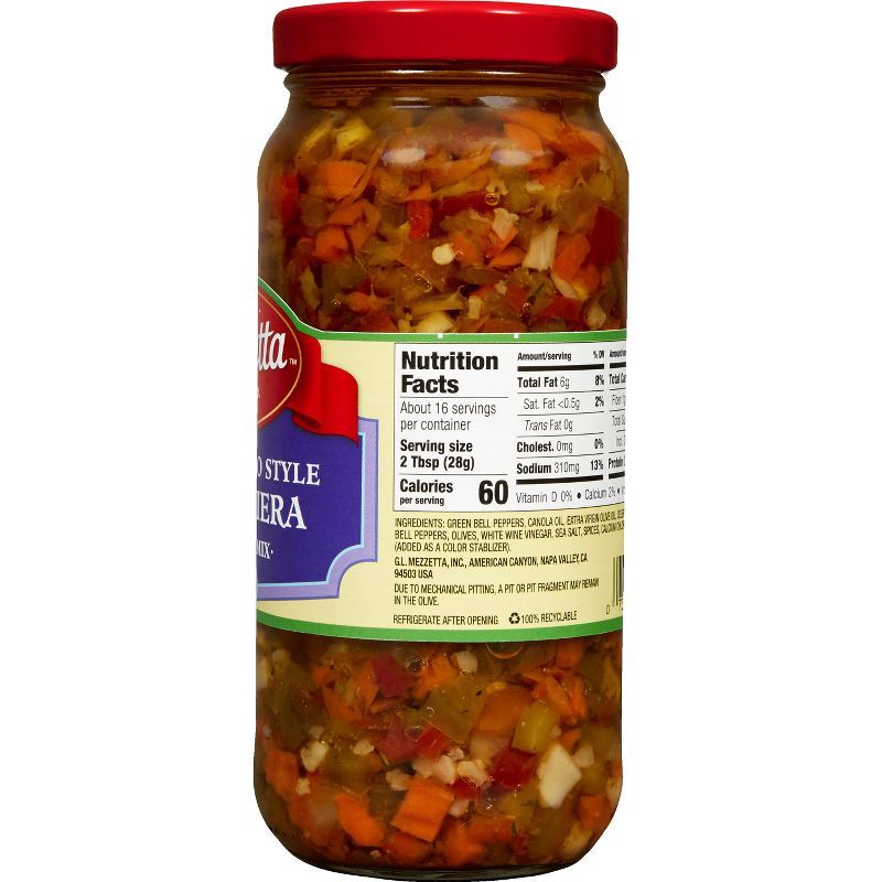 slide 4 of 4, Mezzetta Chicago-Style Mild Giardiniera Italian Sandwich Mix - 16oz, 16 oz