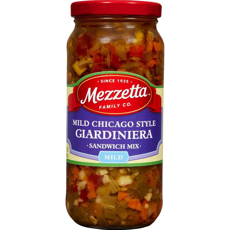 slide 1 of 4, Mezzetta Chicago-Style Mild Giardiniera Italian Sandwich Mix - 16oz, 16 oz